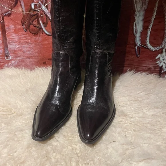 Davos Gomma OTK leather boots - Picture 5 of 13